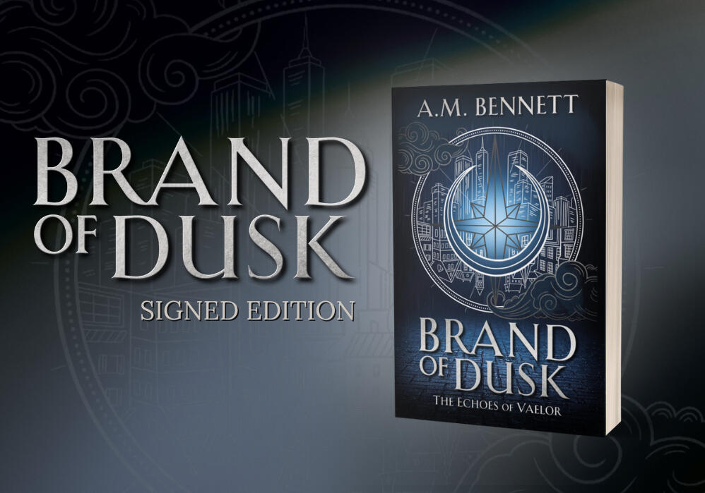 Signed Copy of Brand of Dusk by A.M. Bennett Signed Copy of Brand of Dusk by A.M. Bennett